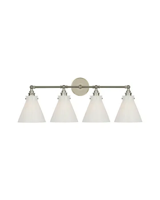 Parkington 32" Four Light Bath Bar Nickel