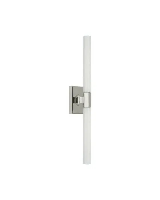 Hawthorne 20" Double Bath Light Polished Nickel