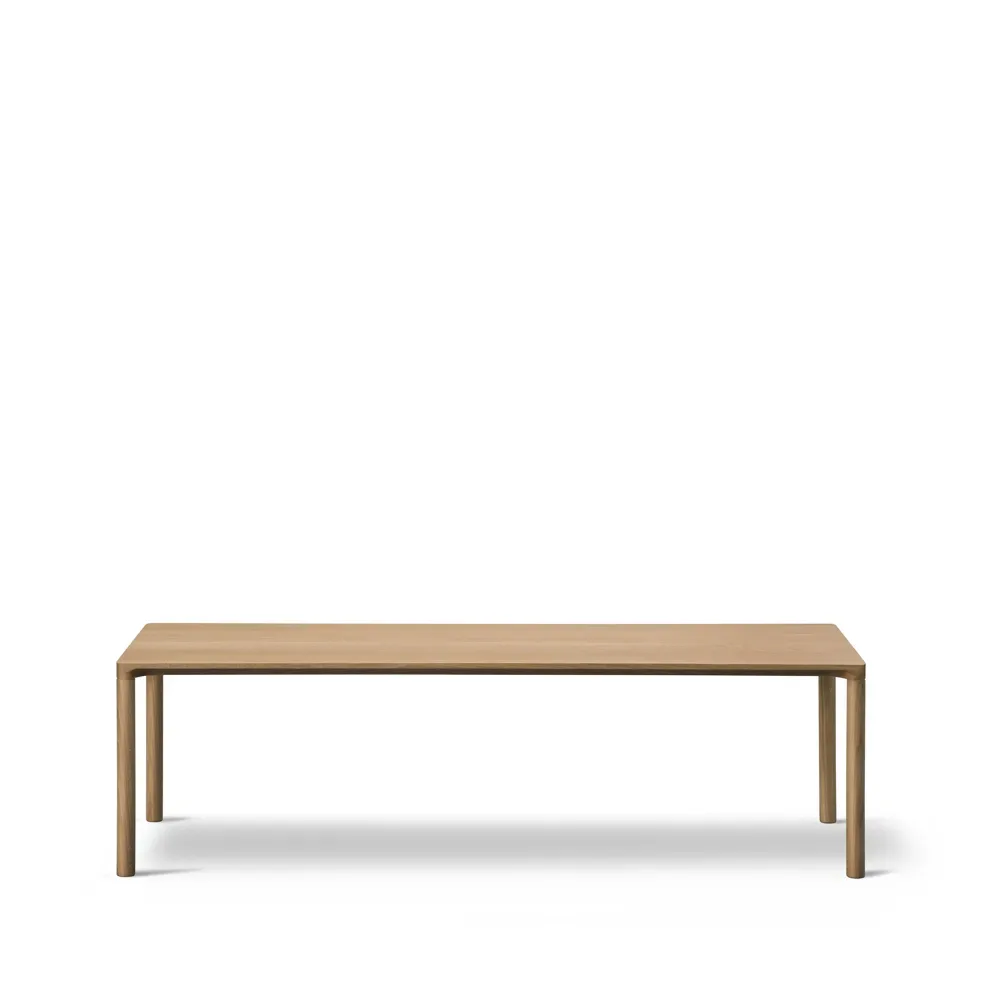 Fredericia Furniture Piloti 6715 Couchtisch Hellgeölte Eiche - Höhe 41 cm