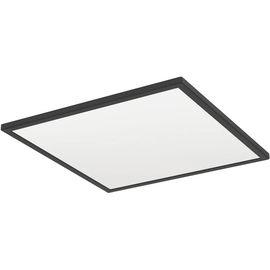 Eglo Deckenlampe Rovito-R Schwarz Kunststoff 50 cm 3 cm - LED - LED Energiesparlampen