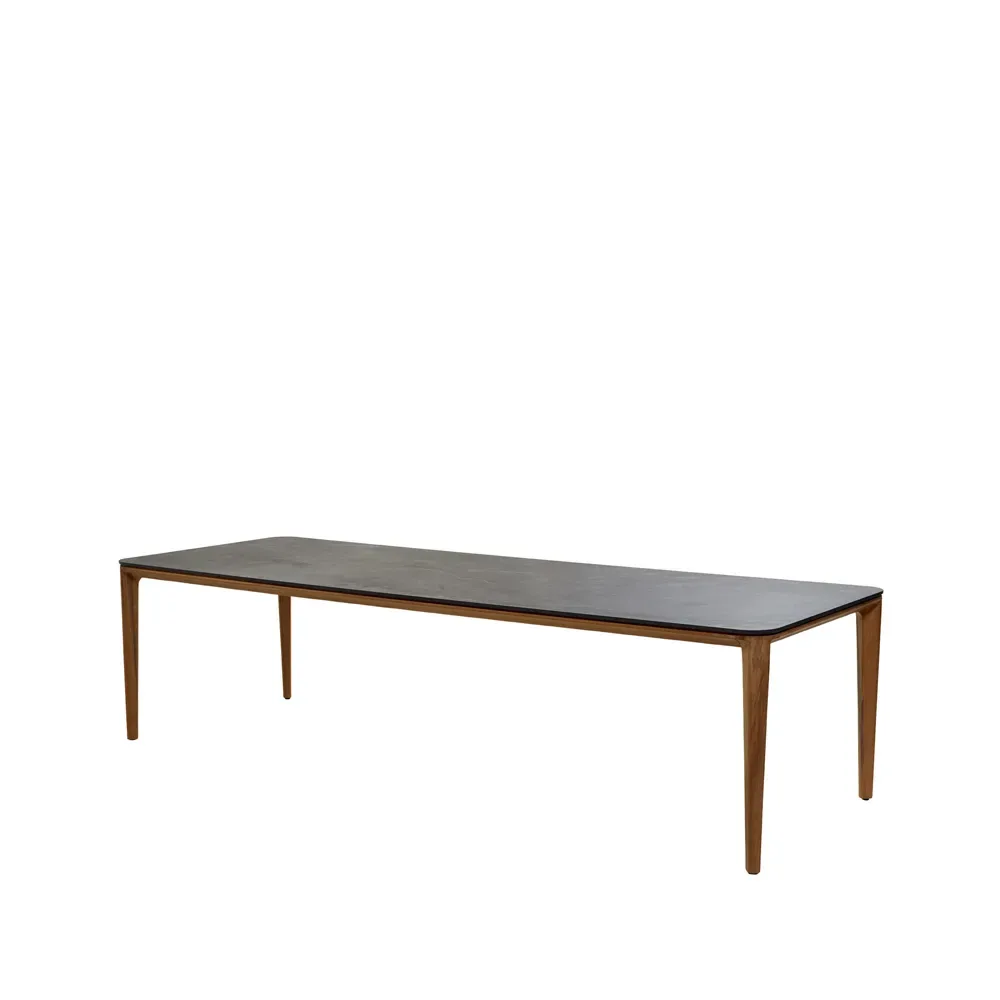 Cane-line Aspect matbord Fossil black-teak 280 cm