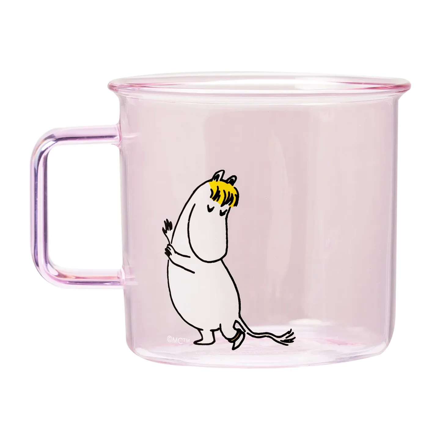 Muurla Snorkmaiden Glastasse 35cl Rosa