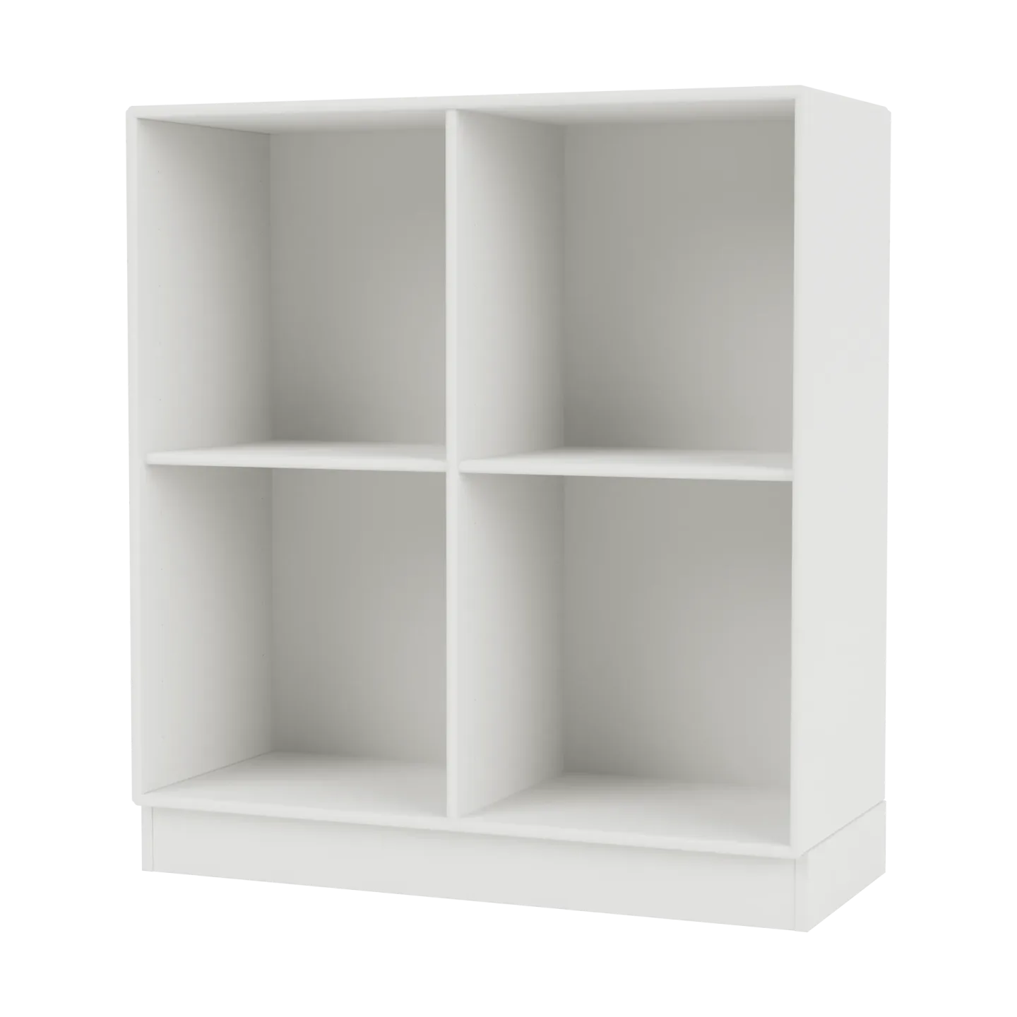 Montana SHOW Regal 69,6 x 69,6cm, Sockel 7cm 01-White
