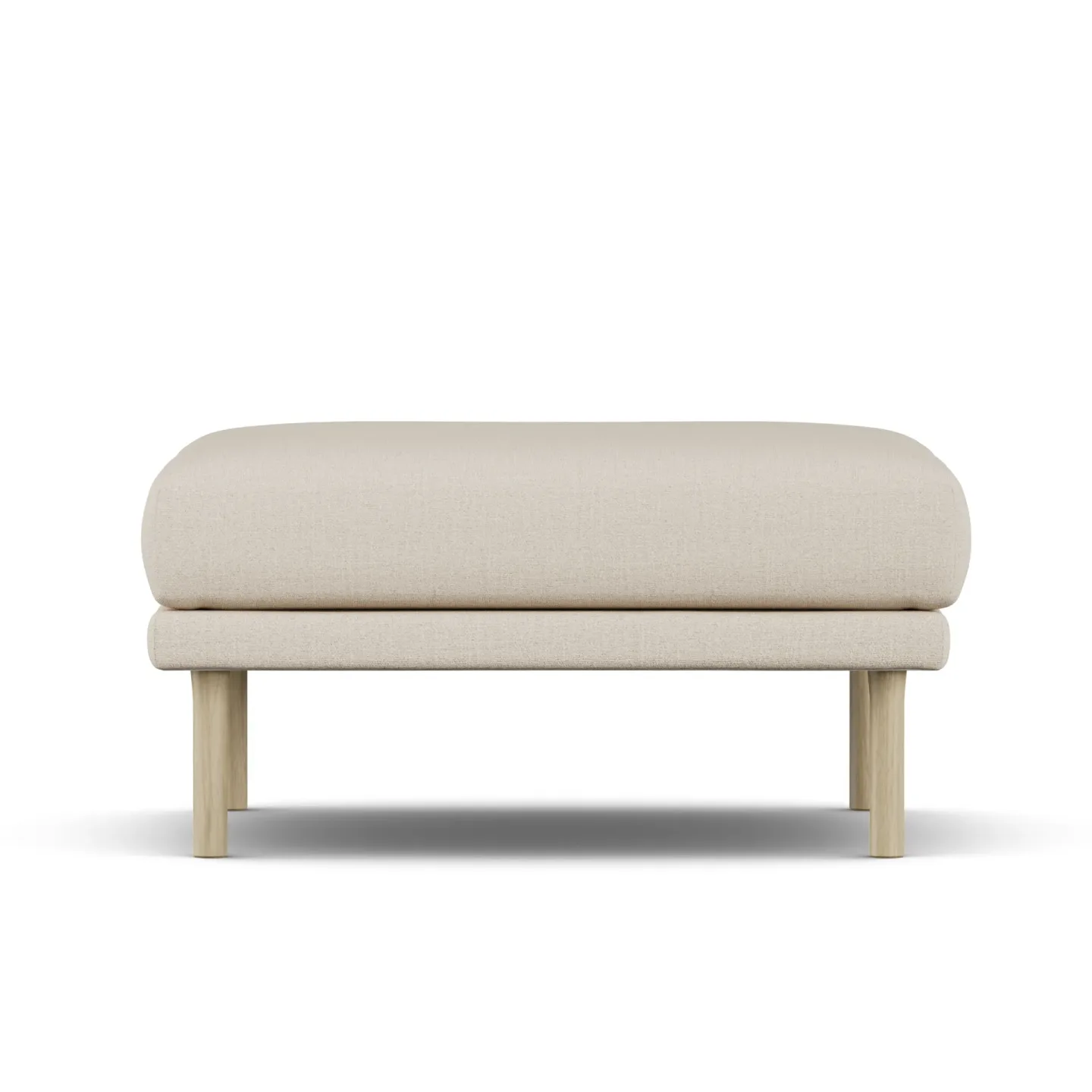 1898 Sjövik Fußhocker Same Beige 6670-Eiche weiß geölt