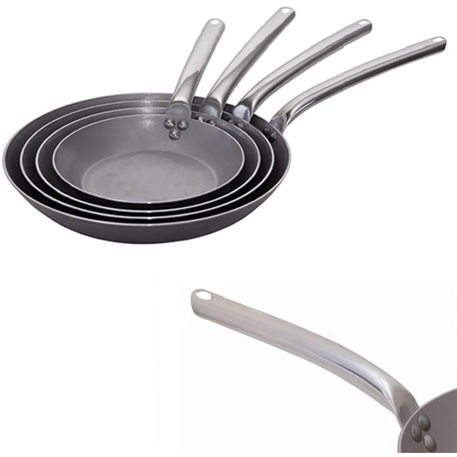 De Buyer Bratpfanne Carbone Plus Edelstahl Edelstahl 32 cm 4.5 cm 32 cm