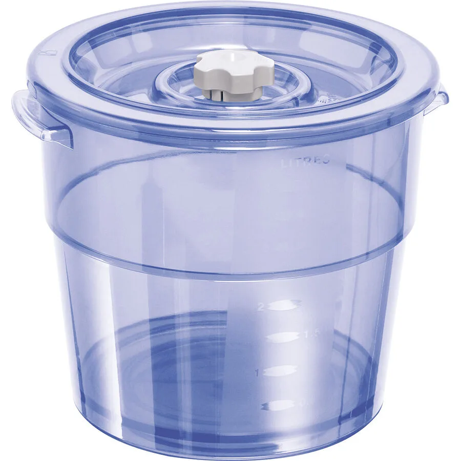 Berkel Vakuumbox Ensio transparent Plastik B 23 T 23 cm