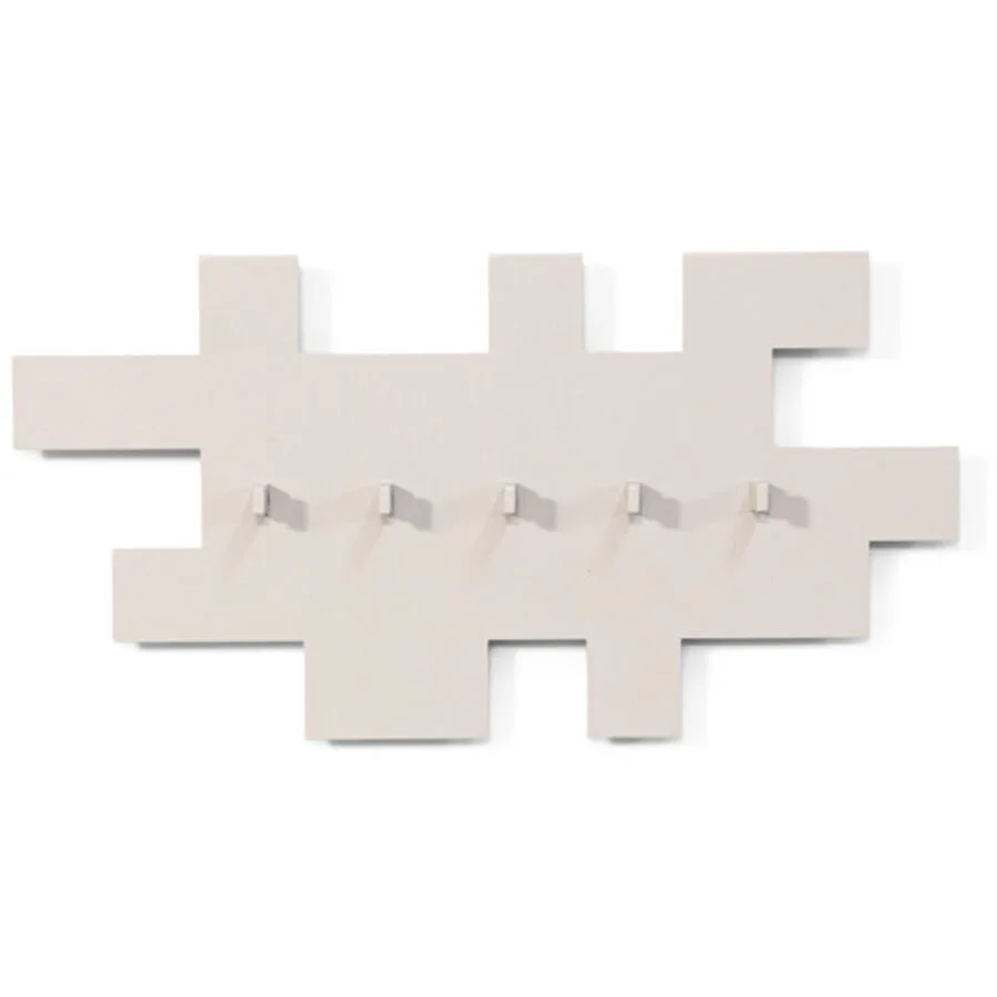 Spinder Design Garderobenleiste Skadi taupe Stahl H 21.5 cm