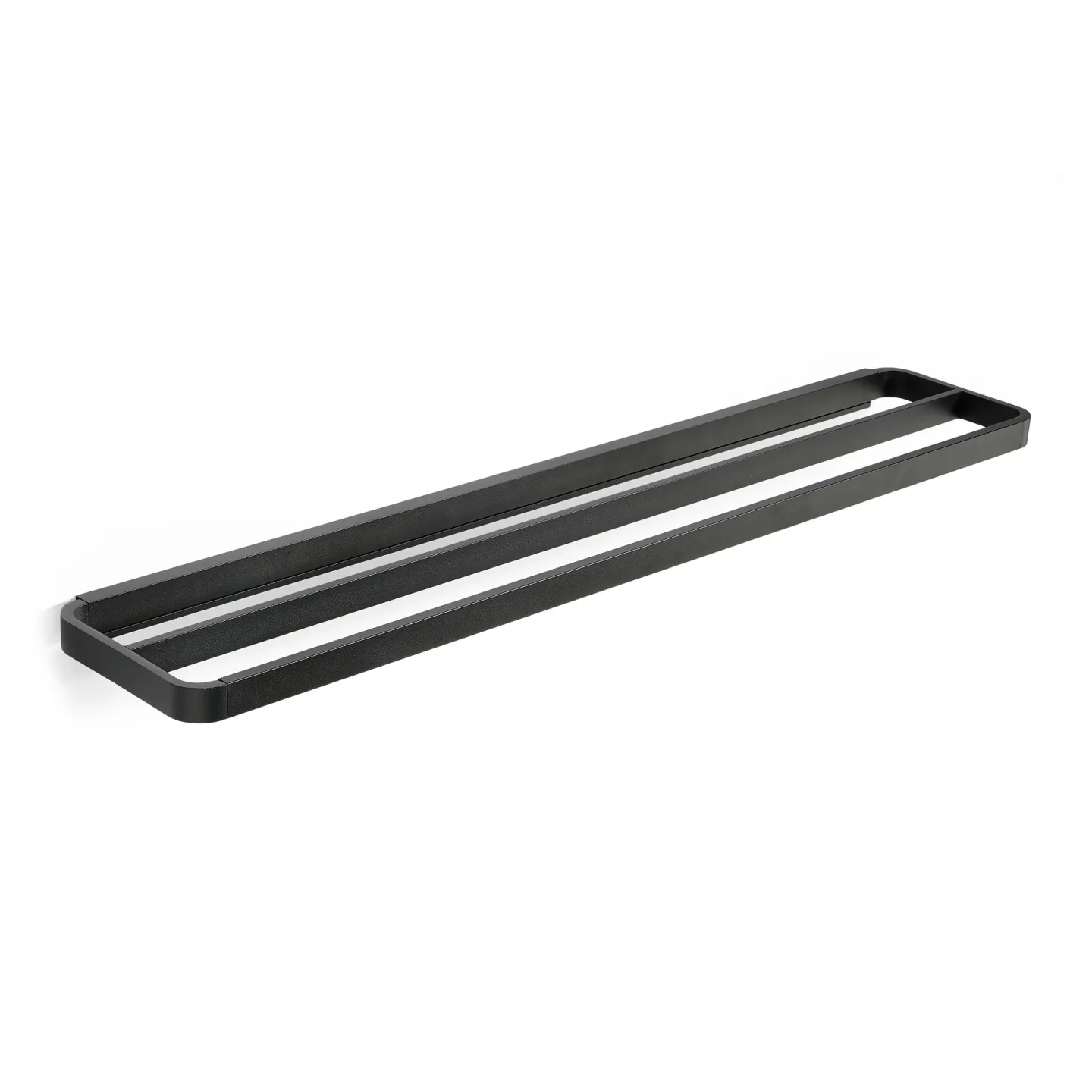 Zone Denmark RIM Handtuchhalter doppelt 12 x 70cm Black