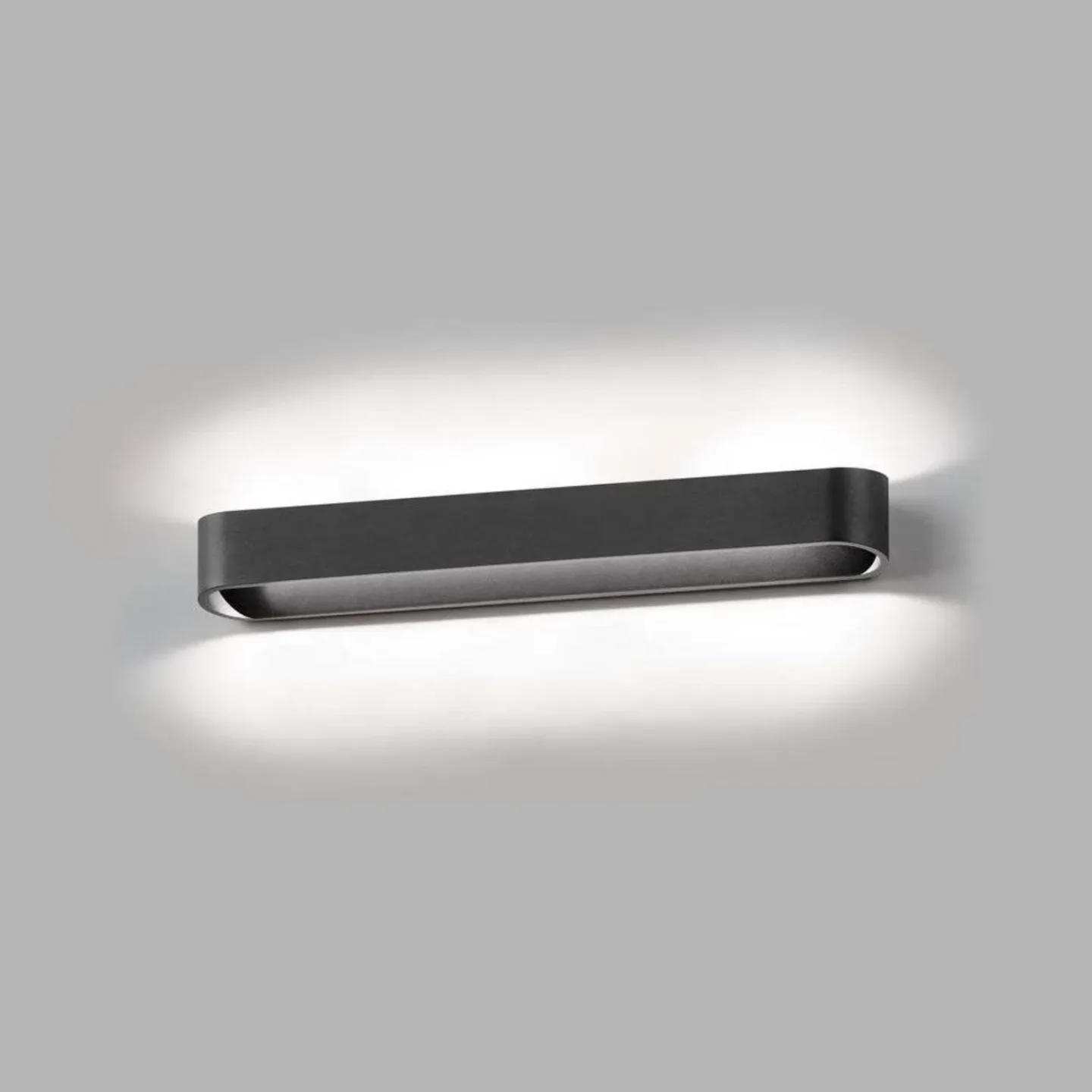 Aura W3 Wandleuchte 2700/3000K Black - LIGHT-POINT - Wohnzimmer - Aluminium