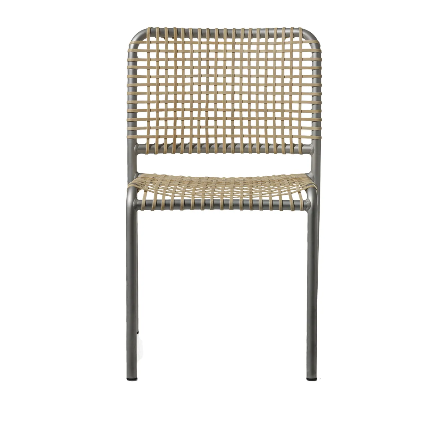 Gervasoni - Allu 23 I - Matstolar - Paola Navone - Beige - Läder/Metall
