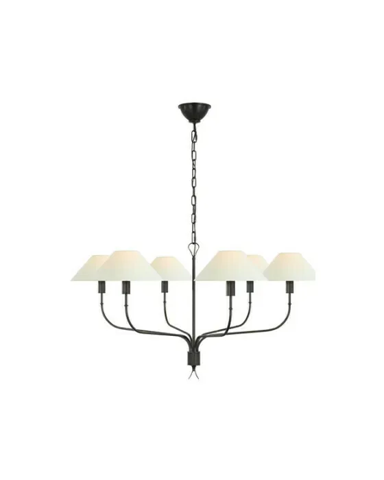 Griffin Tail Chandelier Bronze XL