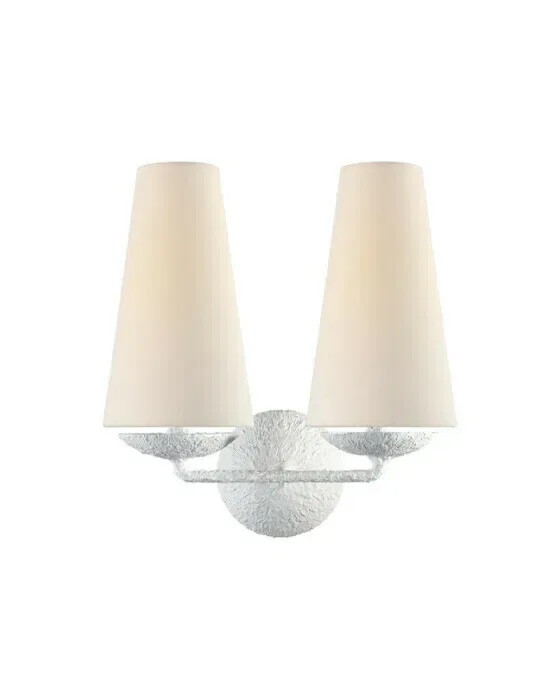 Fontaine Double Sconce Plaster
