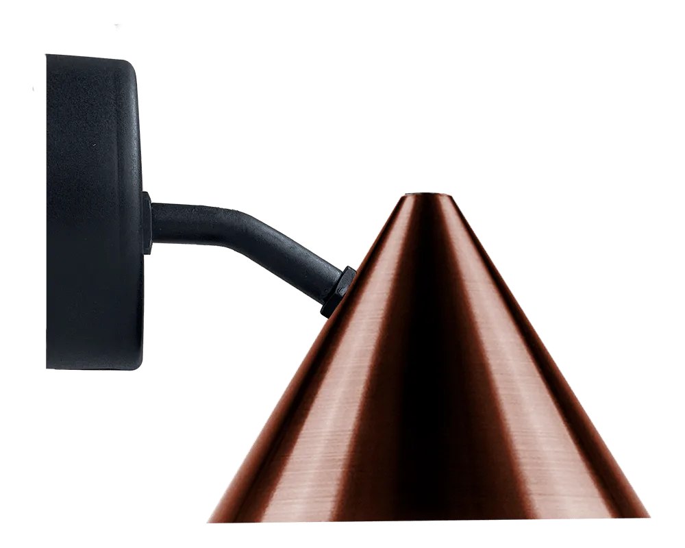 Westal - Tratt Micro LED - Fasadbelysning - Mörkoxiderad koppar
