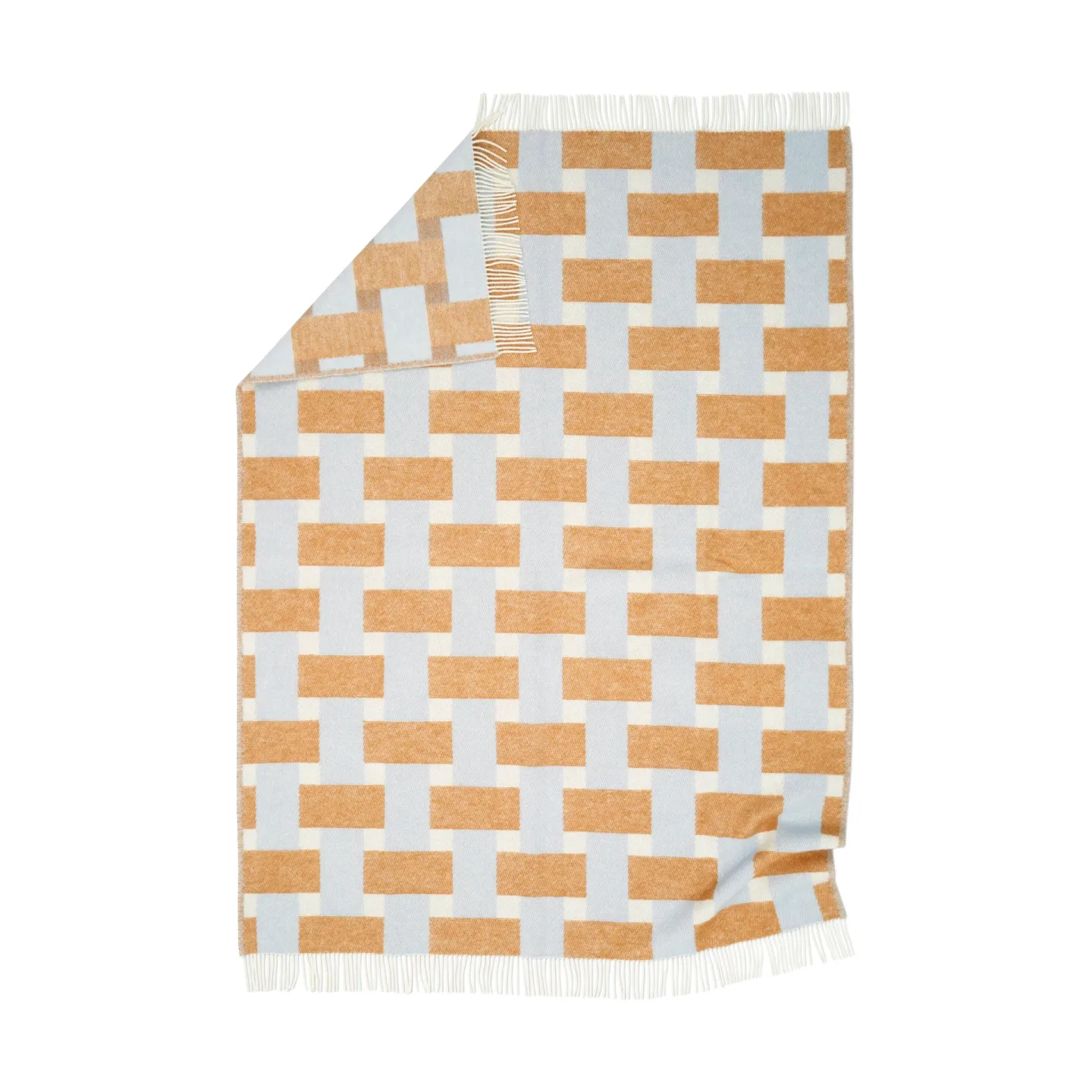 Pläd weave terracotta