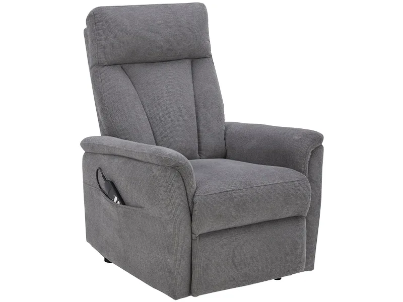 Relaxsessel KENNY Stoff grau