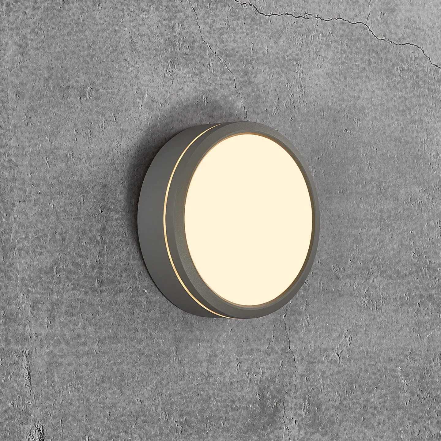Ava Smart LED Deckenleuchte Grey - Nordlux - Badezimmer - Metall