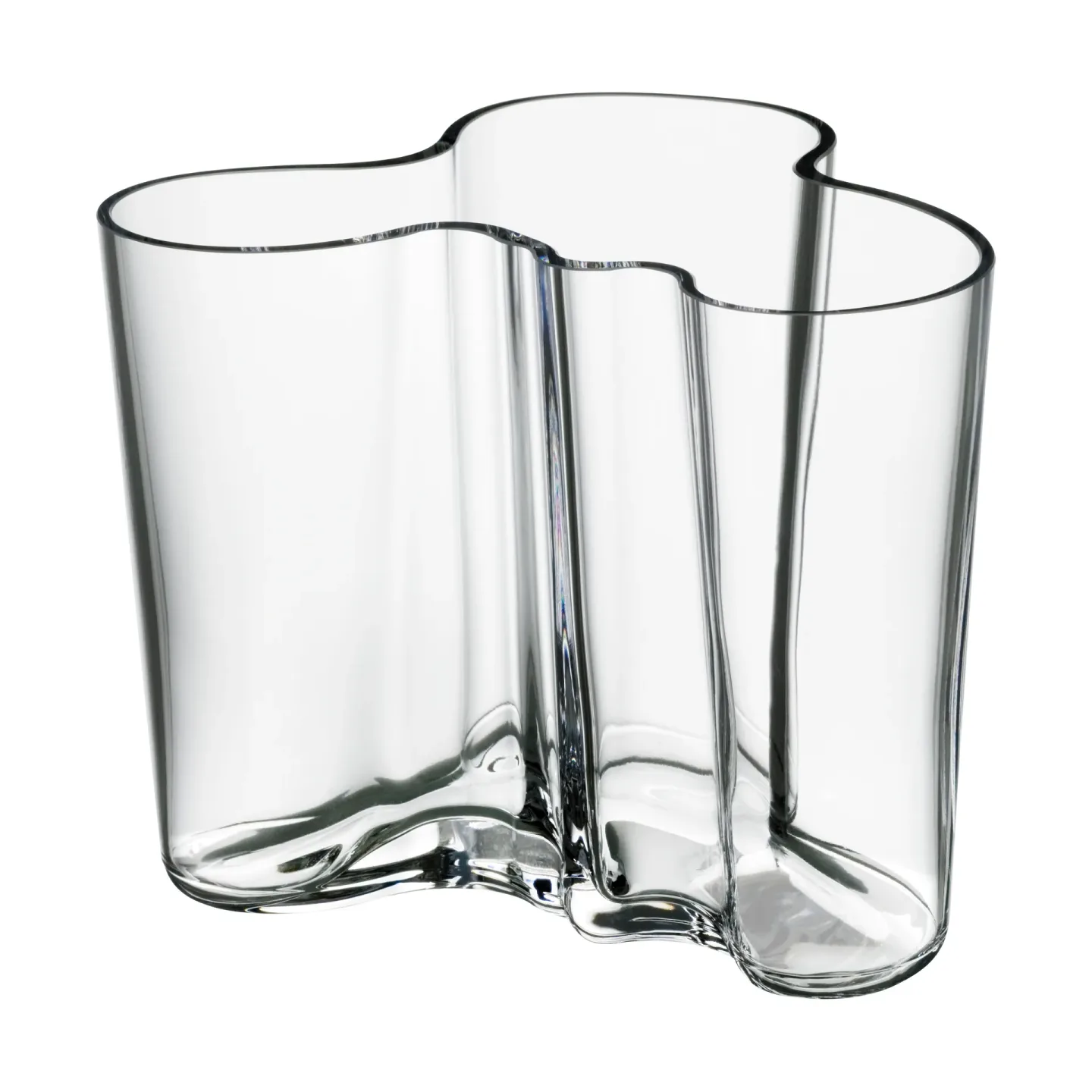 Iittala Alvar Aalto Vase Savoy klarglas 120mm