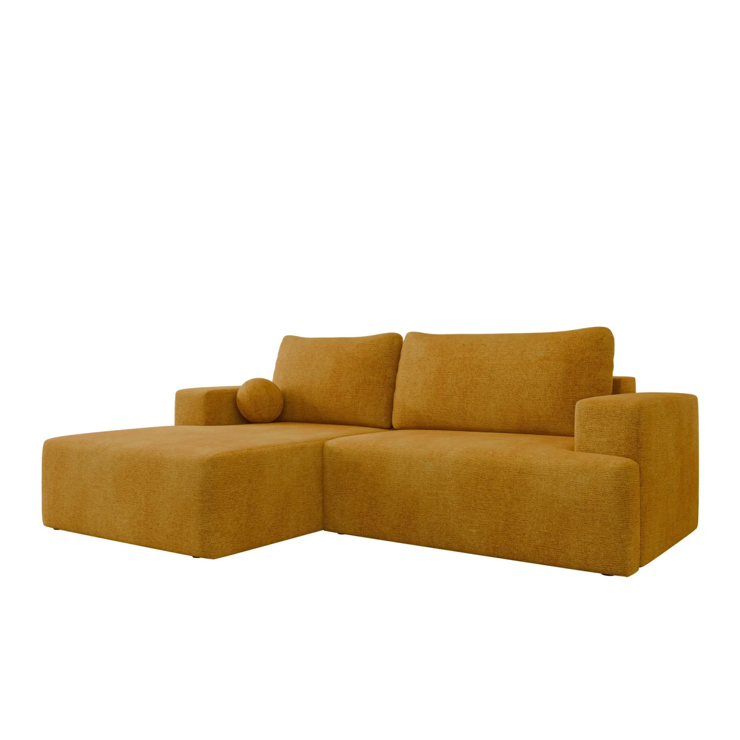 Deylor Bäddsoffa med Divan 3-sits - Gul