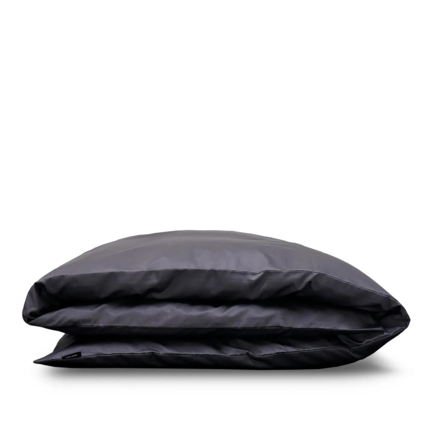 Ogland - Shade singel påslakan satin antracite grey 150x210 cm - Påslakan - Bomull