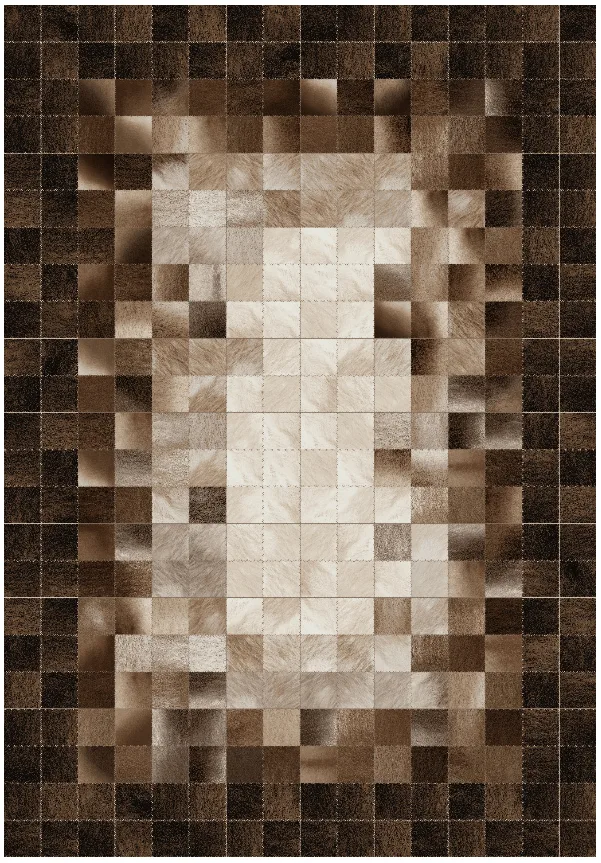 Wilton-teppe - Livada (brun/multi) (Størrelse: 200 x 280 cm)