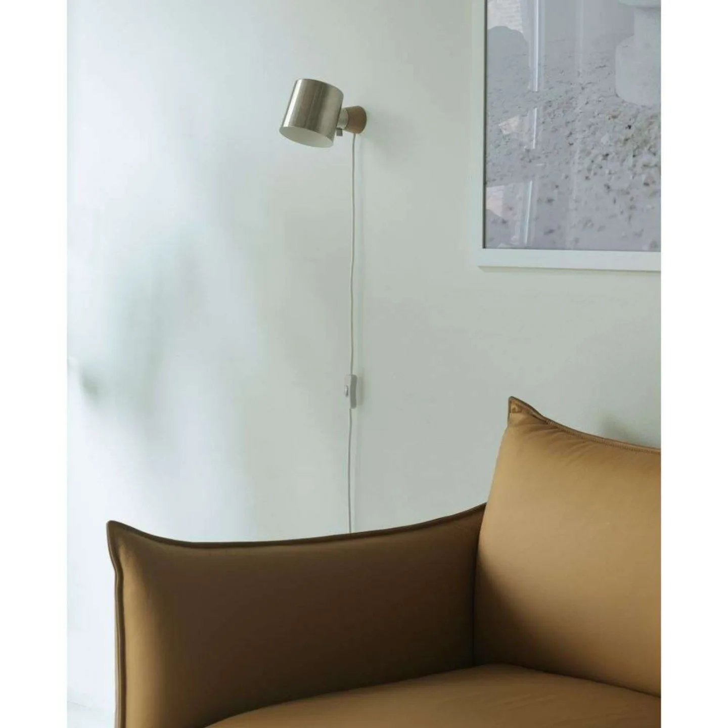 Normann Copenhagen Rise Wandleuchte Edelstahl