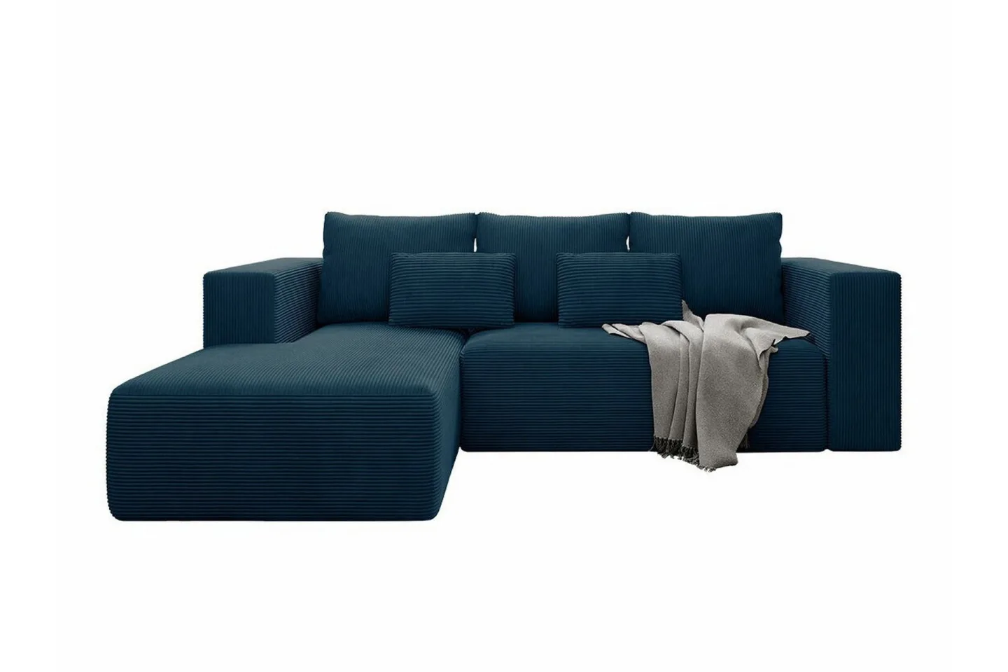 Listowel 3-sits Hörnbäddsoffa Dark blue -