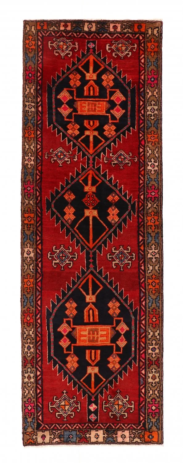 Orientalsk teppe Hamedan 297 x 101 cm