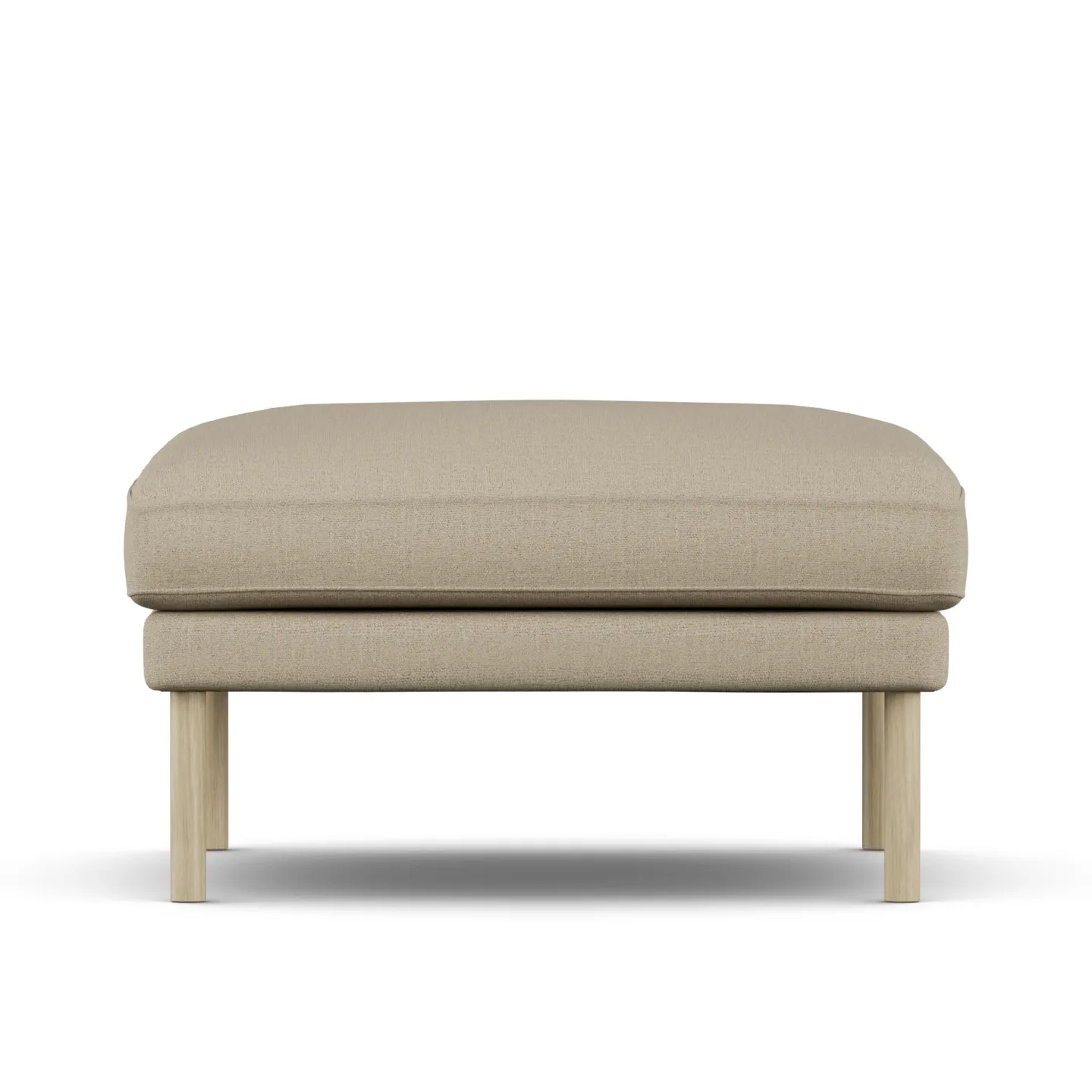1898 Linnevik Fußhocker Same Sand 6672-Eiche weiß geölt