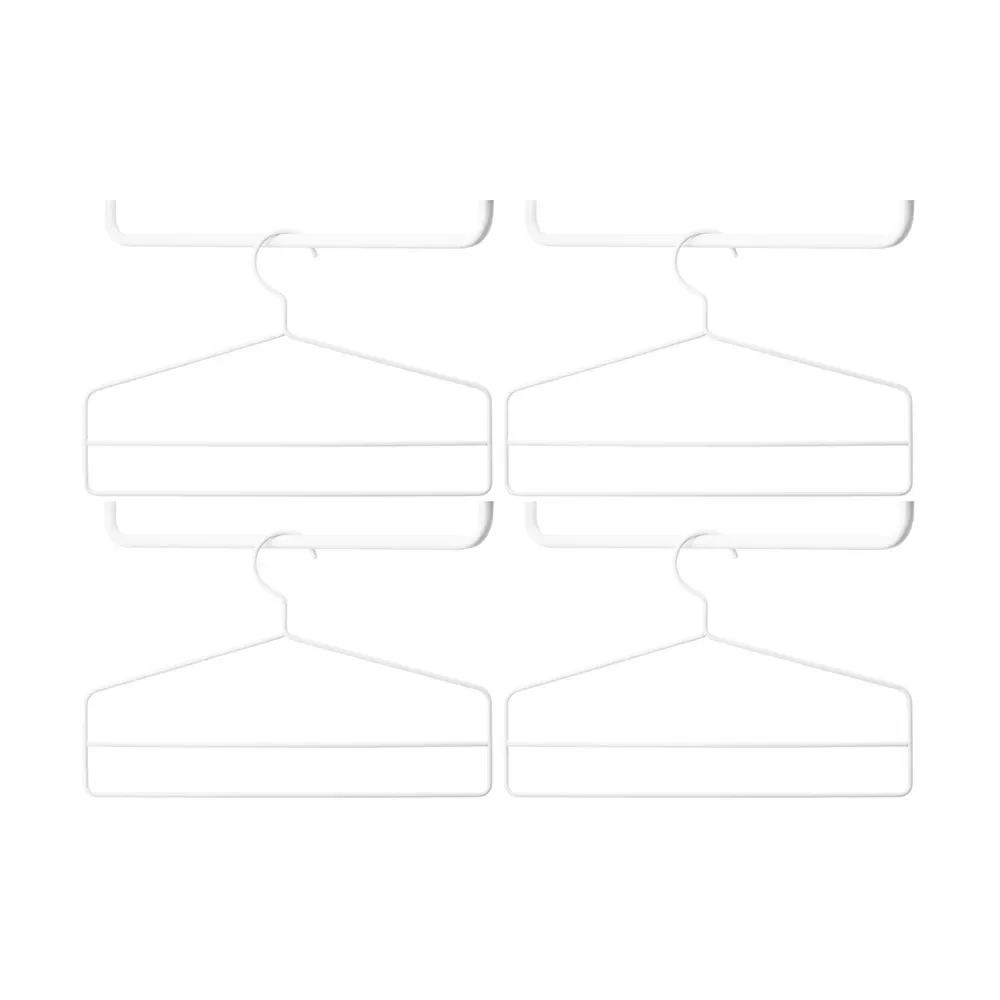 String String Kleiderhaken 4er-Pack Weiß