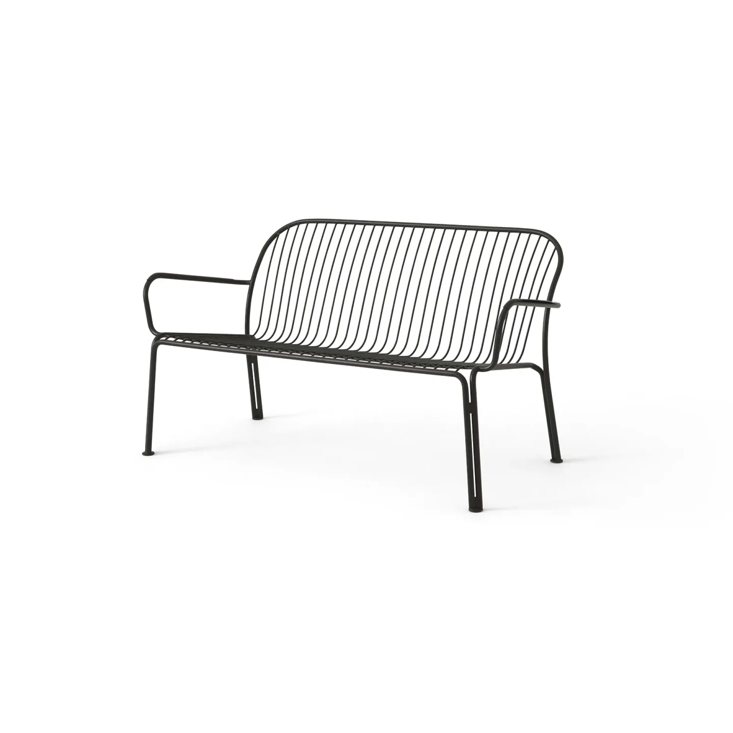 &Tradition Thorvald SC110 loungesoffa Warm black, 143 cm