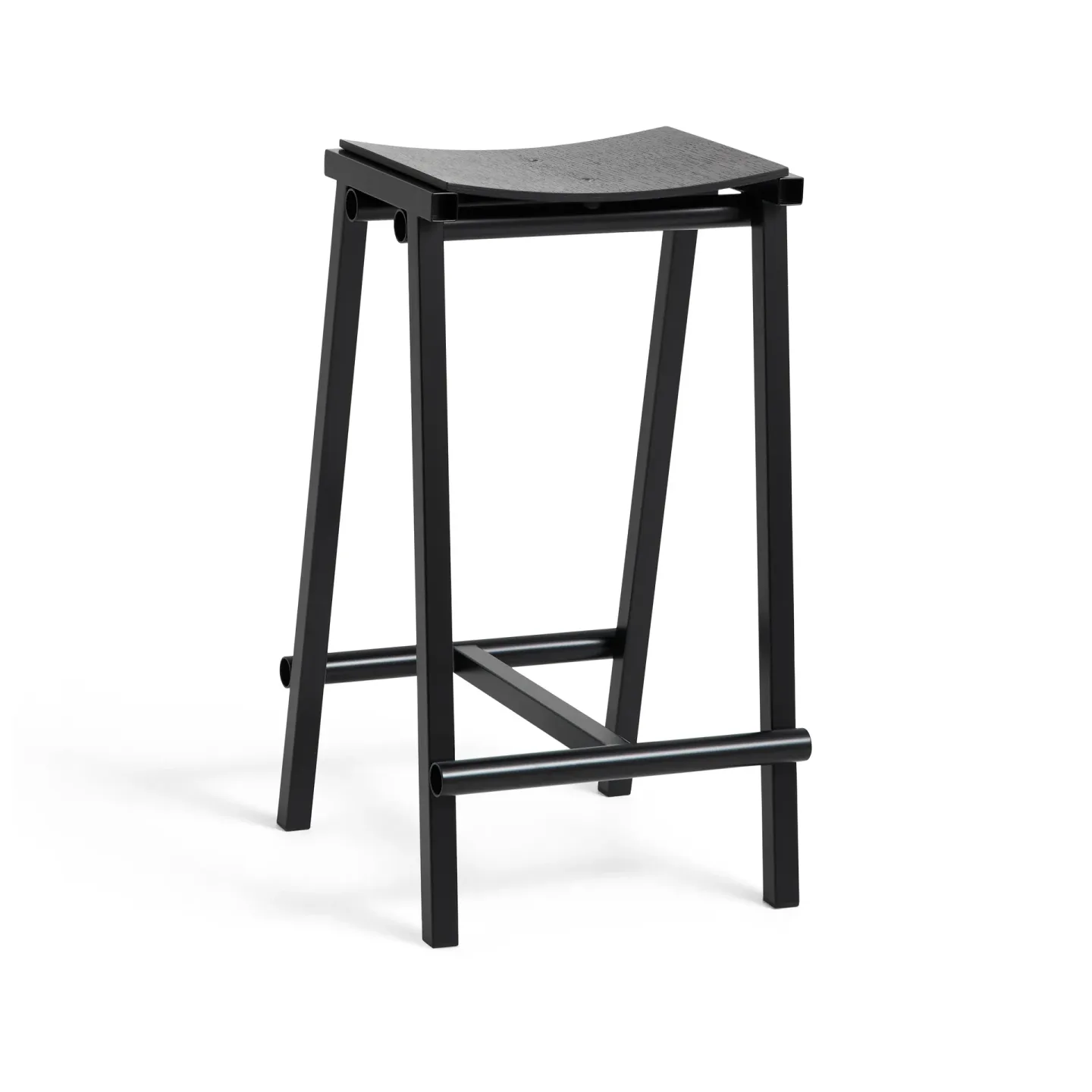 HAY Taburete 8 Low Barhocker 75 cm Black