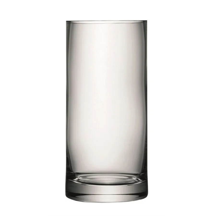 LSA International Vase Column klar Glas D 13 H 28 cm