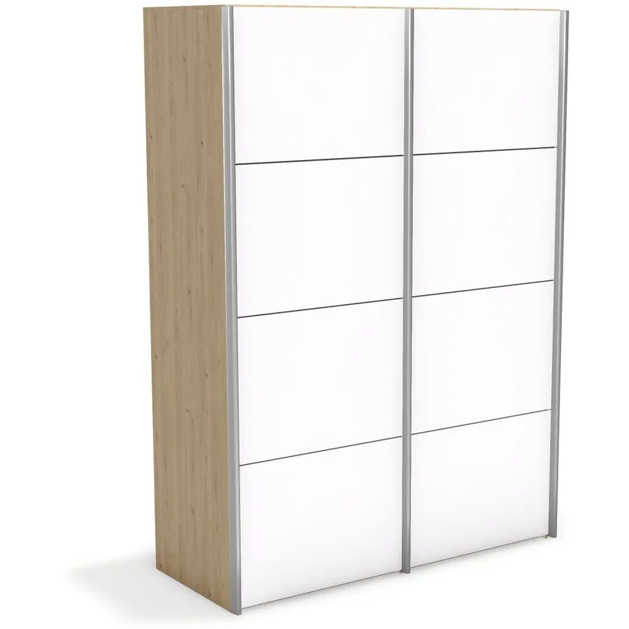 Kleiderschrank Window eiche Holzwerkstoff B 148 cm - Möbel Konfigurator: Traummöbel individuell zusammenstellen