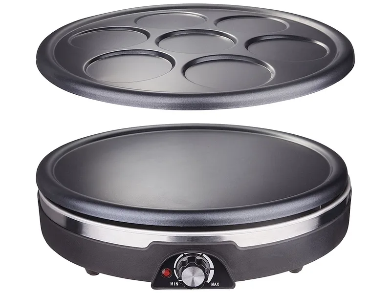 OHMEX Crêpes-Gerät OHM-CRP-3805 7 personen