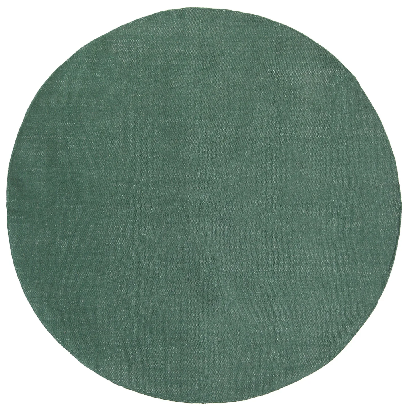 Bomullsteppe - Billie (grön) (Størrelse: Ø 120 cm)