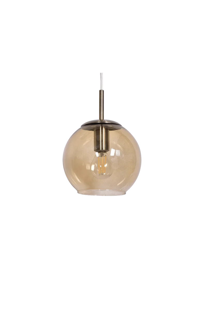 Nordic Lighting - Globi Ø15 - Fönsterlampa - Mässing/amber