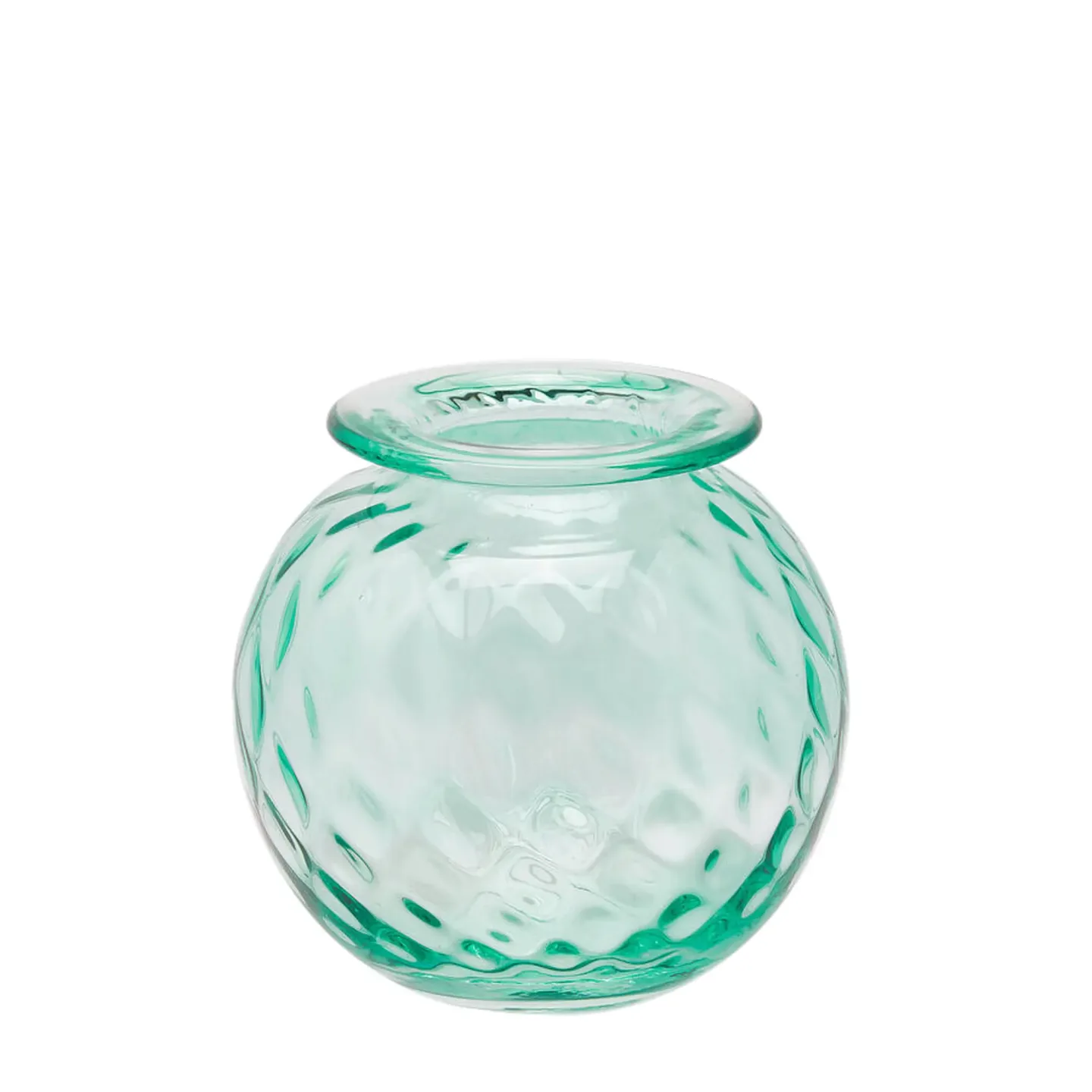 Edg Vase Opium Glas H: 19 cm Blau | Schubiger Möbel