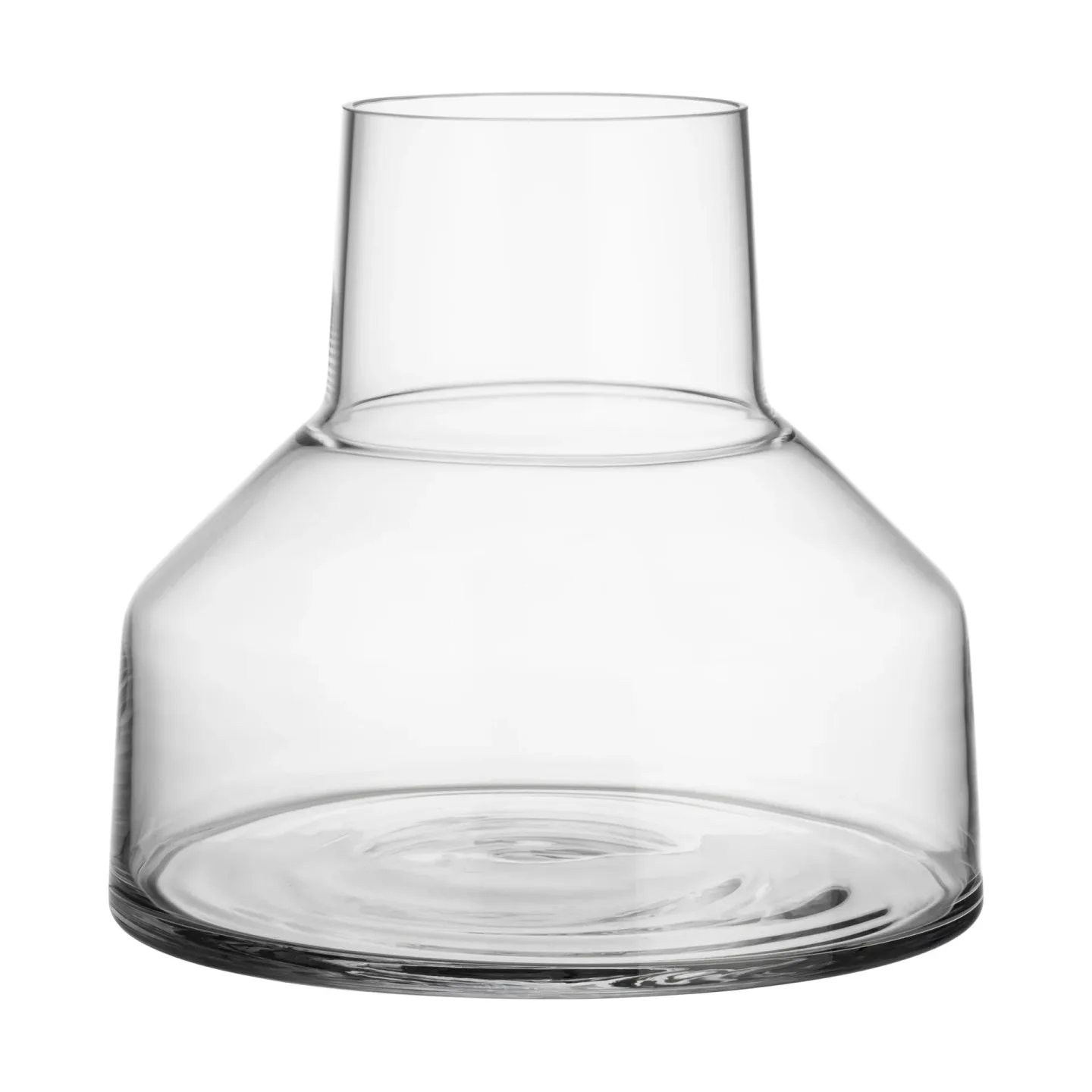 Iittala Solare Vase niedrig Ø22x20 cm Klar