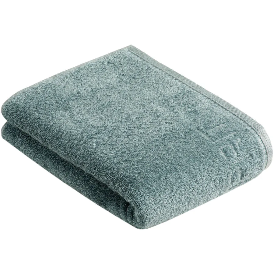 Esprit Duschtuch Modern Solid blau Baumwolle