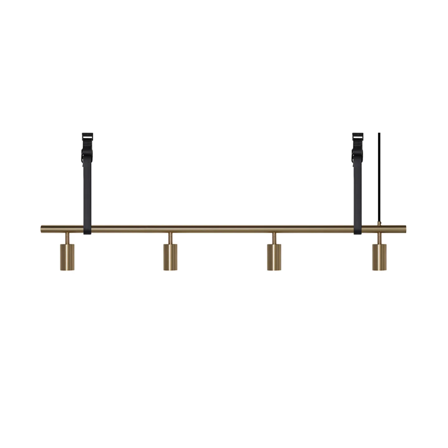 Rubn - Long John 4 Brass / Black Leather - Takkronor - Niclas Hoflin - Guld