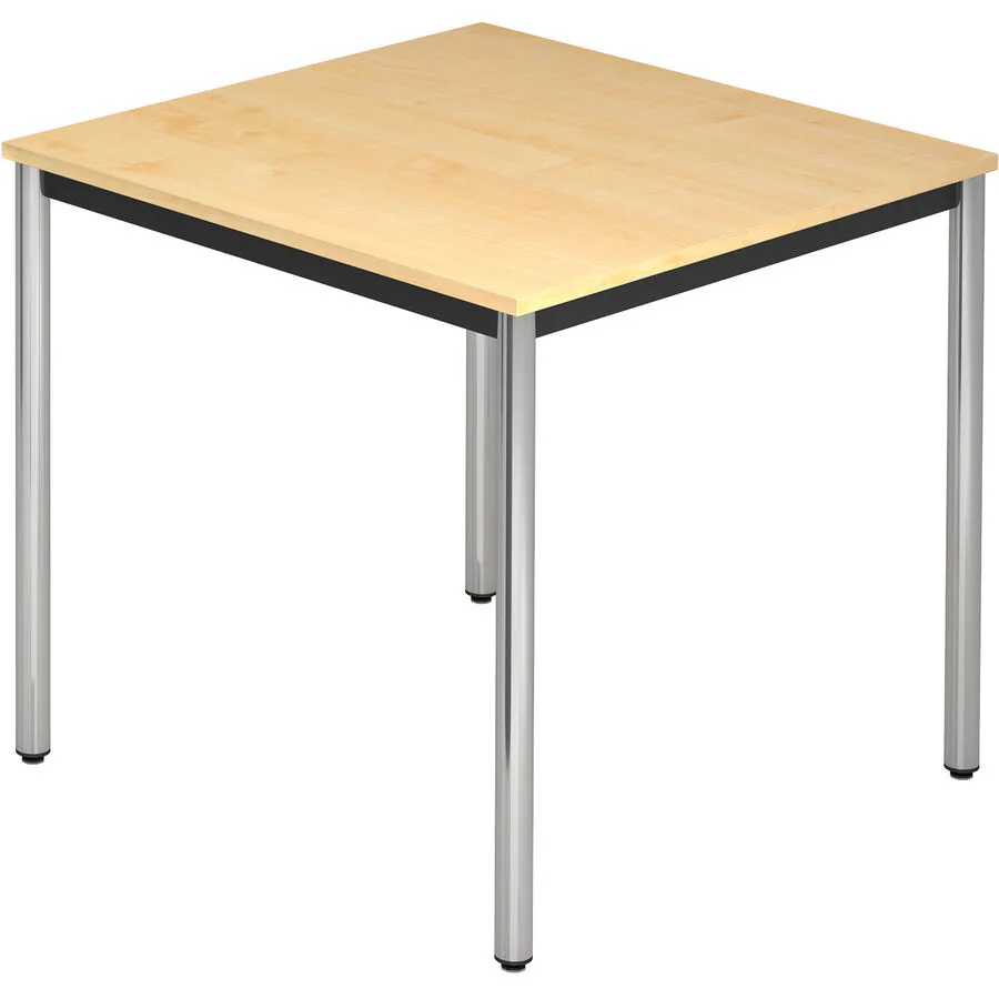 Besprechungstisch Office Ahorn Holzwerkstoff B 80 T 80 cm