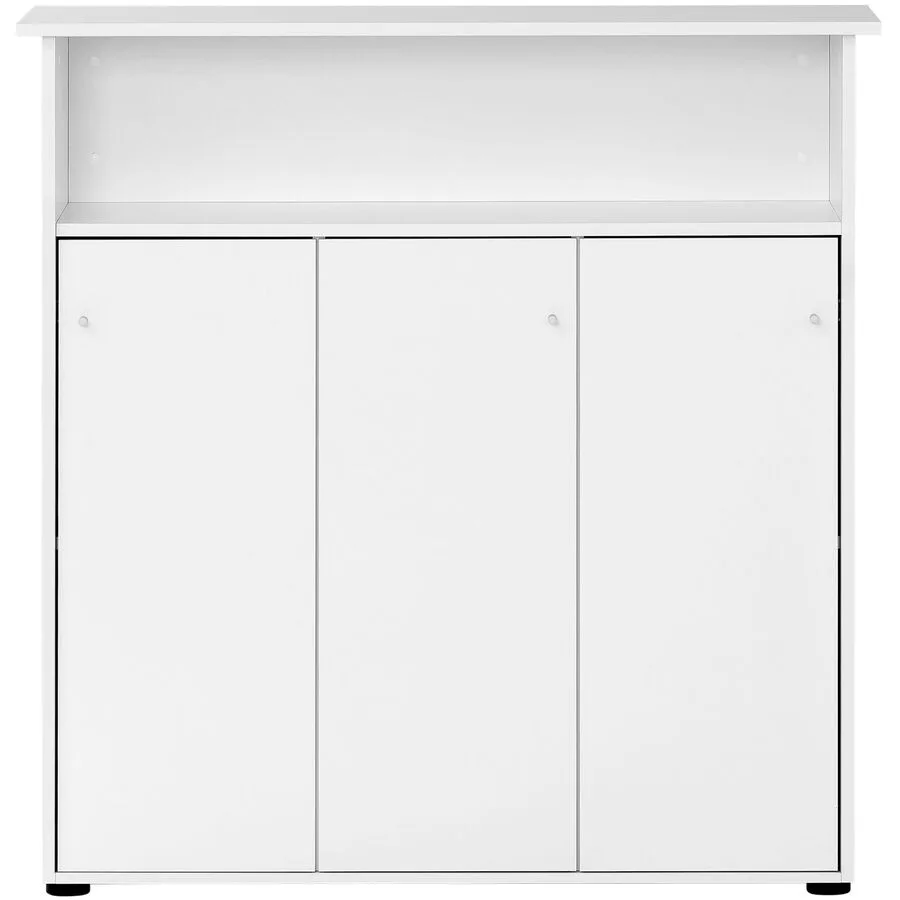 Theke Ciri Weiss Holzwerkstoff - Farbe: weiss matt