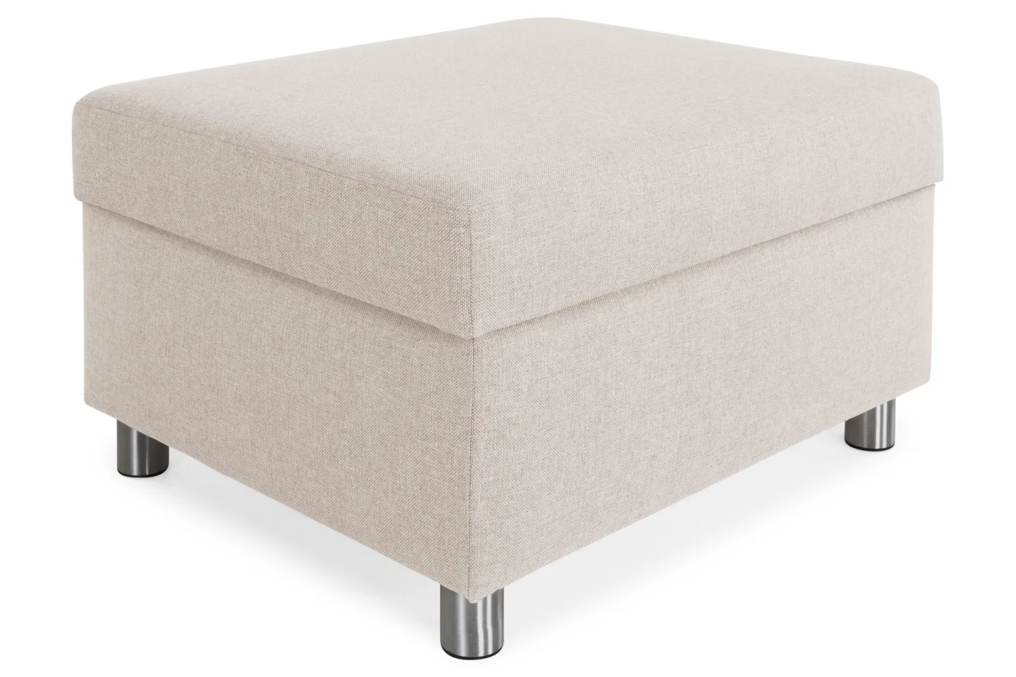 Crazy Fotpall med Förvaring 80x65 - Beige