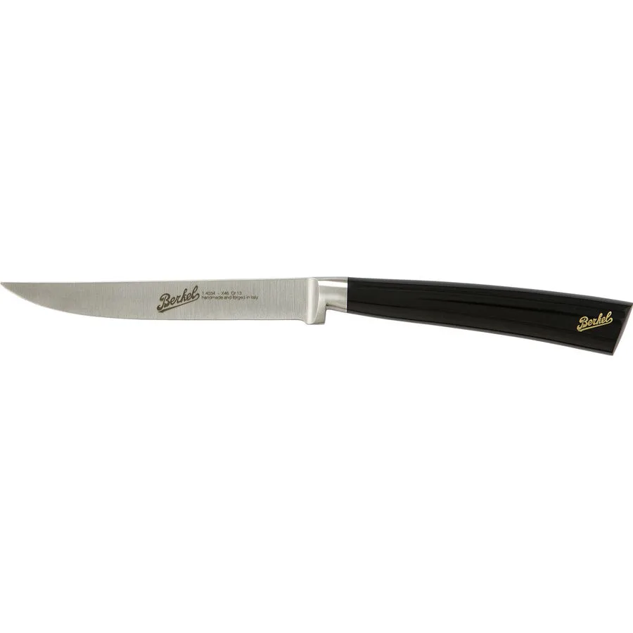 Berkel Steakmesser Elegance schwarz Stahl 11 cm