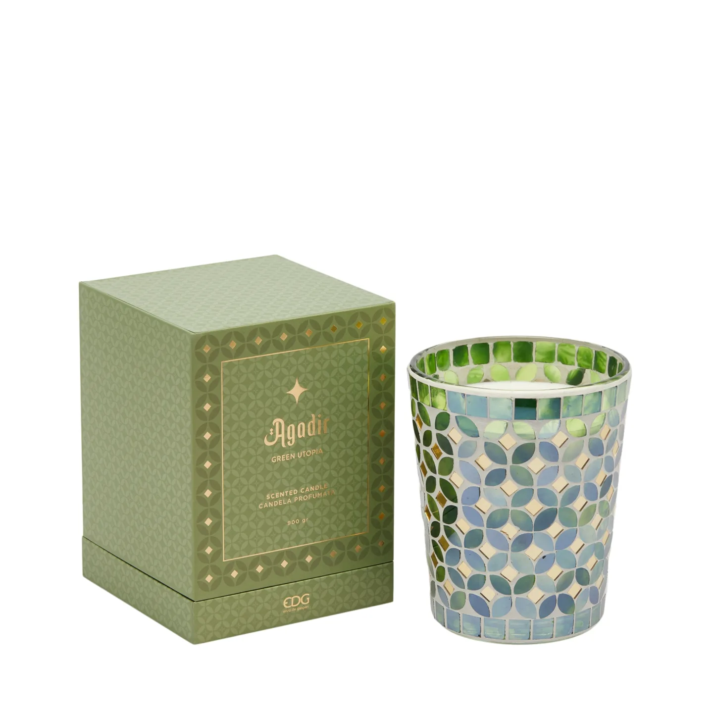 Edg Raumkerze Green Utopia H: 16 cm | Schubiger Möbel