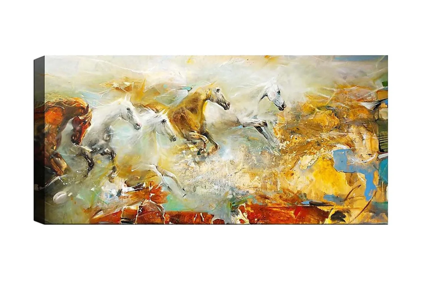 Canvastavla YTY Animals Flerfärgad - 120x50 cm