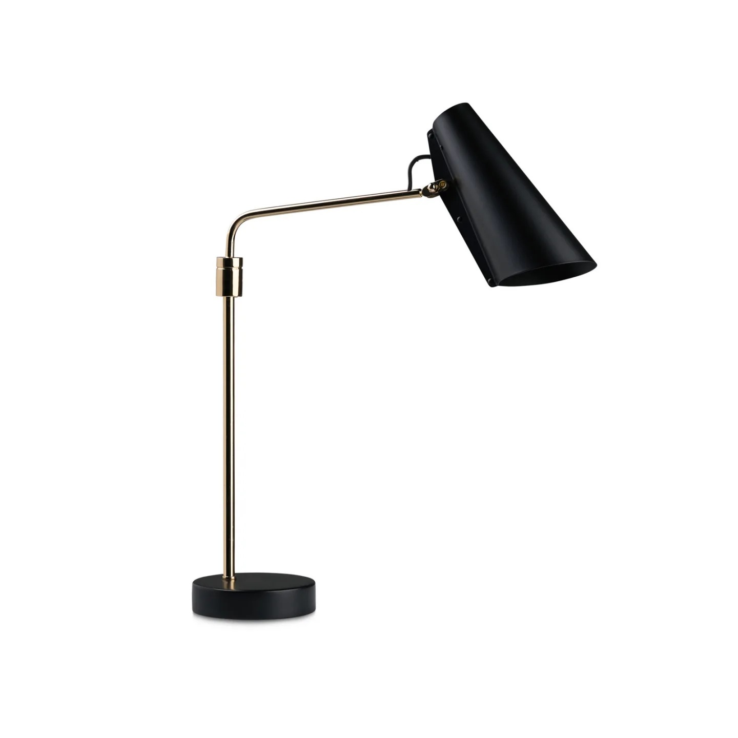 Birdy Tischleuchte Swing Black/Brass - Northern Birdy Swing - Wohnzimmer - Design - Metall - Einflammig