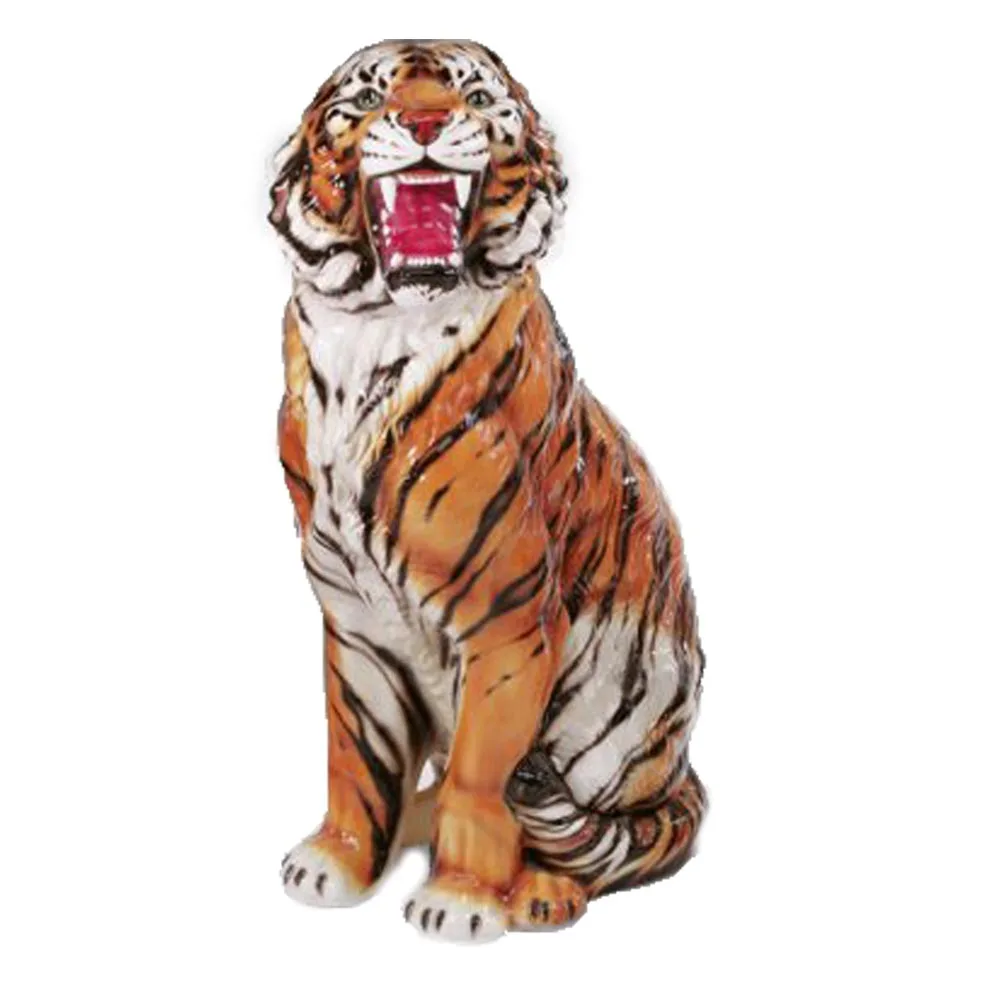 Italienskt porslinsdjur Sibirisk Tiger Original 92 cm