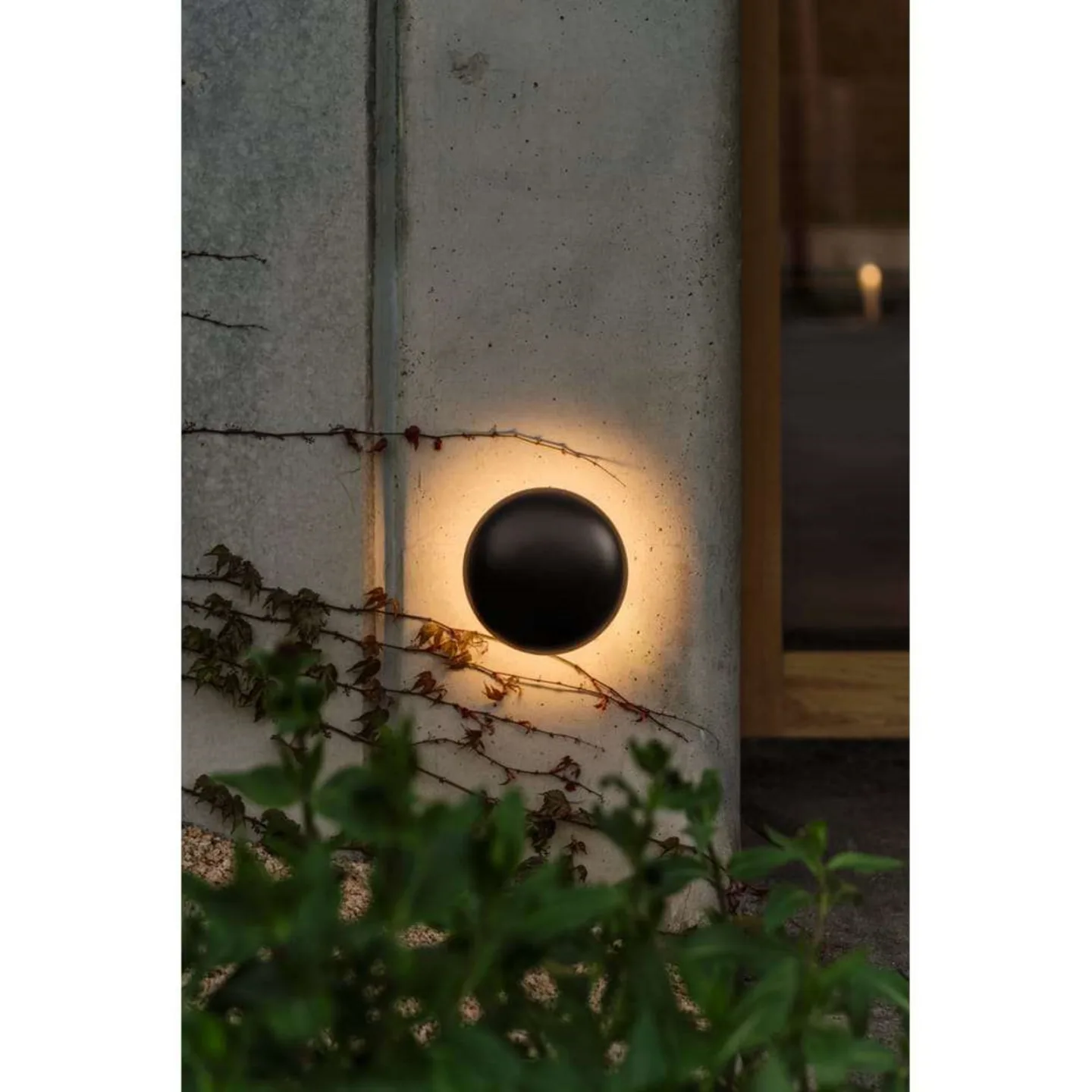Babila 18 Udendørs Væglampe Alu-Brown - Marset - Terrasse - Metal