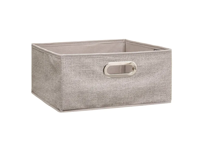 Aufbewahrungsbox JOVAN beige 31x31x15cm